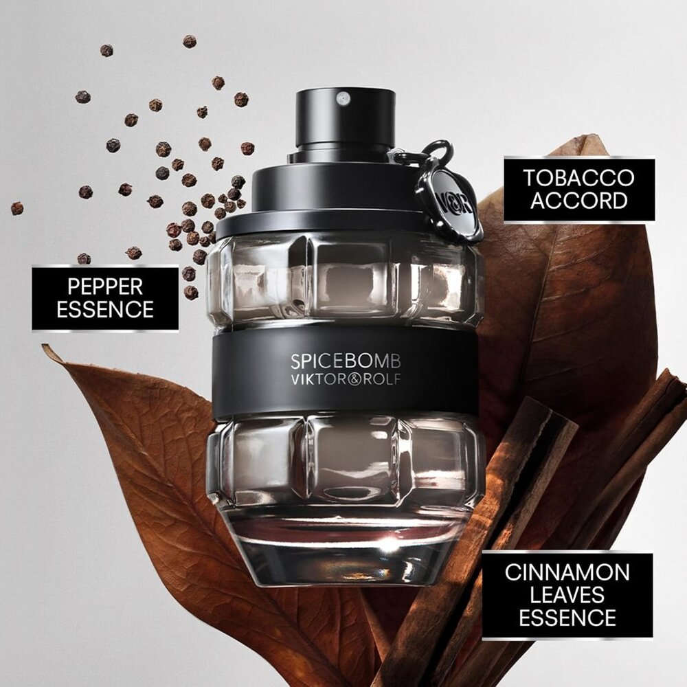 Eau de Toilette - Woody & Spicy - Cologne for Men - With Notes of Citrus & Tobac - Picture 2 of 6